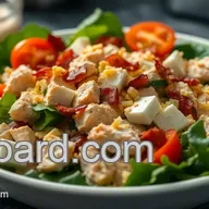 Easy Chicken Bacon Ranch Salad: A Family Favourite for Quick Lunches