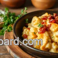 Easy & Comforting Bake Chicken Casserole with Turkey Bacon: A Family Favorite