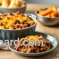 Easy Bake Ground Beef Comforting Casserole: A Family Favorite