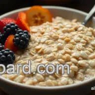 Hearty Steel Cut Oats Recipe: A Warm Breakfast with Seasonal Fruits