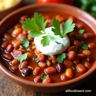 Hearty Three Bean Chili My GoTo Vegetarian Dinner