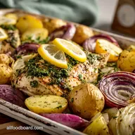 High Protein Low Calorie Meal with Roasted Chicken Easy Recipe: Zesty & Healthy