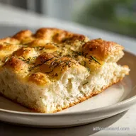 Homemade Focaccia Recipe: Fluffy Bread in 4 Hours