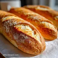 Homemade French Bread Crispy Baked in 30 Minutes
