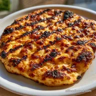 Homemade Grilled Pizza Crust: Charred