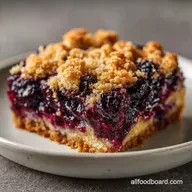 Huckleberry Cobbler: Shatter Crisp