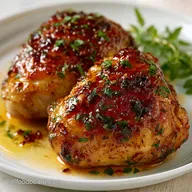 Honey Garlic Boneless Chicken Thighs