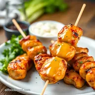 HoneyKissed Dijon Chicken Skewers BBQ Bliss