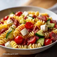 Italian Pasta Salad: Mediterranean Style