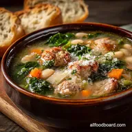 Crockpot Soup Hearty Tuscan Sausage White Bean Recipe