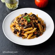 Kickin Spicy Eggplant Pasta Aubergine alla Norma ish