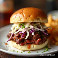 Kickin BBQ Beef Coleslaw Sandwich My Secrets Out