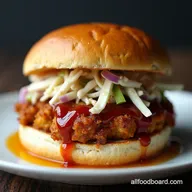 BBQ Jackfruit Sandwich with Vegan Coleslaw Proper Comfort Food