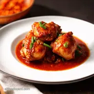 Korean chicken thighs recipe Gochujang Fire Chicken