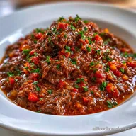 Lasagna Beef Sauce for 6 Servings