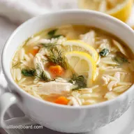 Chicken and Orzo Soup: Easy Lemon Dill Comfort