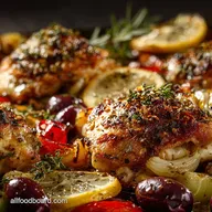 Sheet Pan Meals: Easy Greek Lemon-Garlic Chicken Thighs Roots