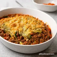 Meaty Zucchini Ground Beef Casserole Easy Weeknight Dinner