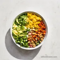 Easy Vegan Mediterranean Bowl Sunshine on a Plate