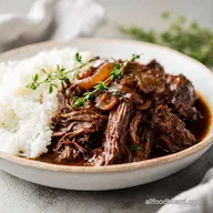 Mississippi Pot Roast Slow-Cooked for 8 Hours