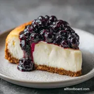 Montana Huckleberry Cheesecake: Creamy