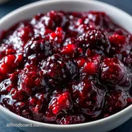 Blackberry Jam with Fresh Lemon Juice