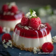 Summer Desserts: Elegant No-Bake Raspberry Elderflower Panna Cotta