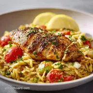 Lemon Orzo Chicken: Easy One-Pan Greek Style Dinner
