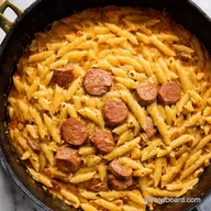 OnePot Garlic Butter Sausage Orzo Ready in 30