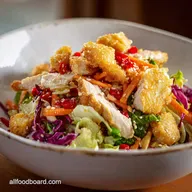 Applebees Oriental Chicken Salad Copycat Recipe for 4
