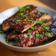 Marinated Ribs: Tender Oven Baked Ribs for 4 Servings