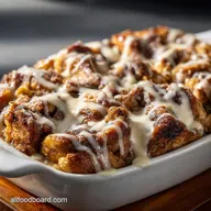 Cinnamon Roll French Toast Casserole: Overnight Creamy Brunch Bake