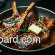 Juicy Pan-Seared lamb chops: My Rosemary-Garlic Secret!