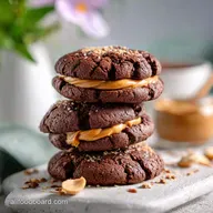 Peanut Butter Stuffed Chocolate Cookies Ready in 45 Minutes