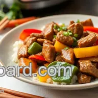 Delicious Sizzling Stir-Fried Pepper Steak with Veggies Quick