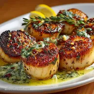 Foolproof Seared Scallops with Garlic Basil Butter in 20 Minutes