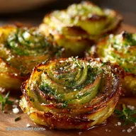 Pesto Zucchini Roses A Beautiful Savory Tart Recipe