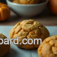 Cozy & Delicious Pumpkin Cake Batter Cookies: A Comforting Autumn Treat