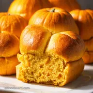 PumpkinShaped Dinner Rolls Fall Adorable Autumn Baking