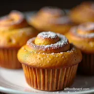 Pumpkin Cinnamon Roll Muffins Easiest Fall Breakfast
