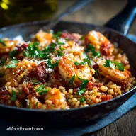 Quick and Easy Meals: 15-Minute Prawn Chorizo Orzotto Recipe