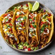 Chicken Tacos Chicken Tacos for 4 Servings
