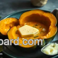 Roasted Buttercup Squash with Herb Garlic Butter &ndash; A Cozy Autumn Treat