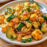 Roasted Zucchini Squash Quinoa