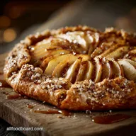 Apple Desserts: Rustic Spiced Galette with Nutty Brown Butter Crust