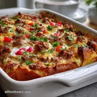 Make Ahead Sausage Breakfast Casserole Easy Overni: Fluffy Ready