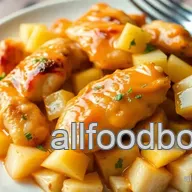 Saut&eacute;ed Chicken Tenders with Sweet Apple Glaze