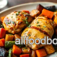 Sazon Chicken & Roasted Veggies: Dinner Sorted!