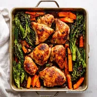 Sheet Pan Balsamic Chicken Veggies Easy Weeknight Winner