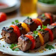 Mediterranean Beef Kabobs Easy Summer Grilling